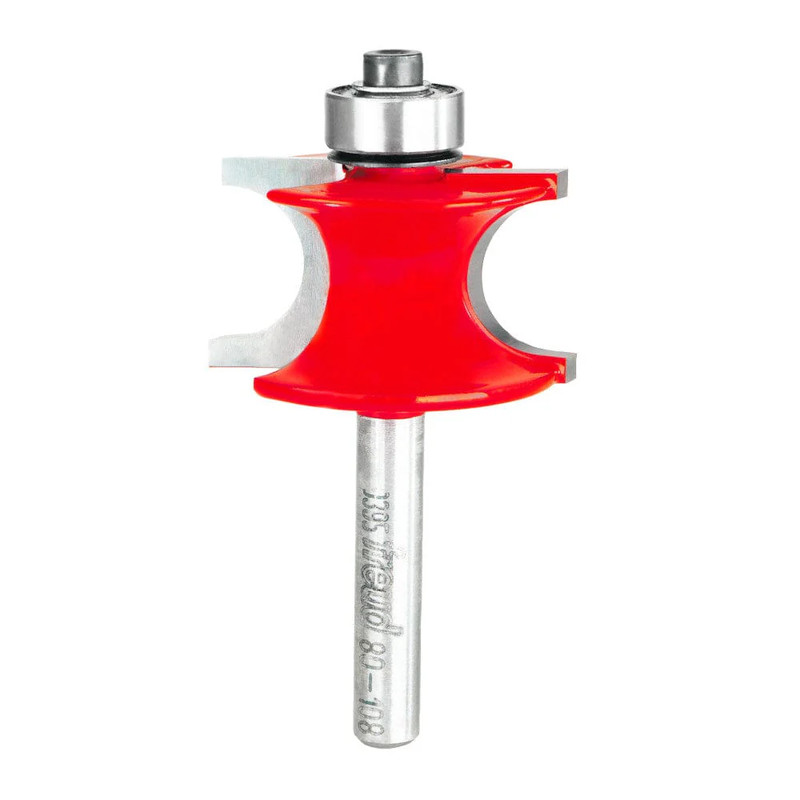 Traditional Beading Router Bit -1/4" SH - Cutting Radius:9/32"
